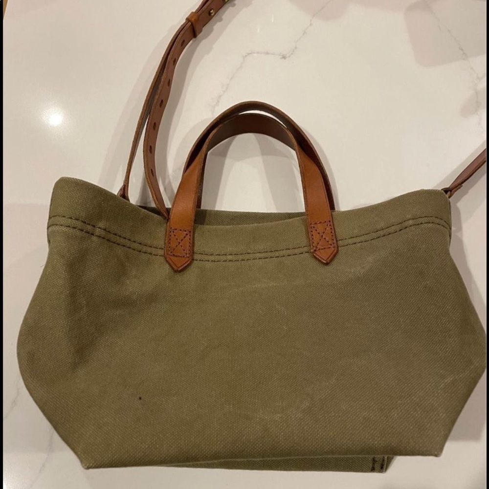 MADEWELL CANVAS TOTE EUC